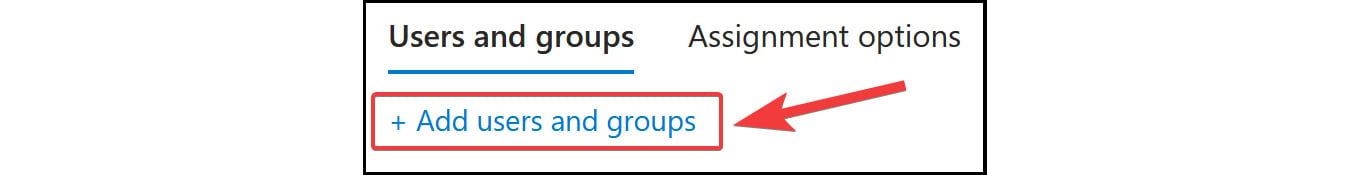 Figure 2.21: Microsoft Entra ID licensing – Add users and groups