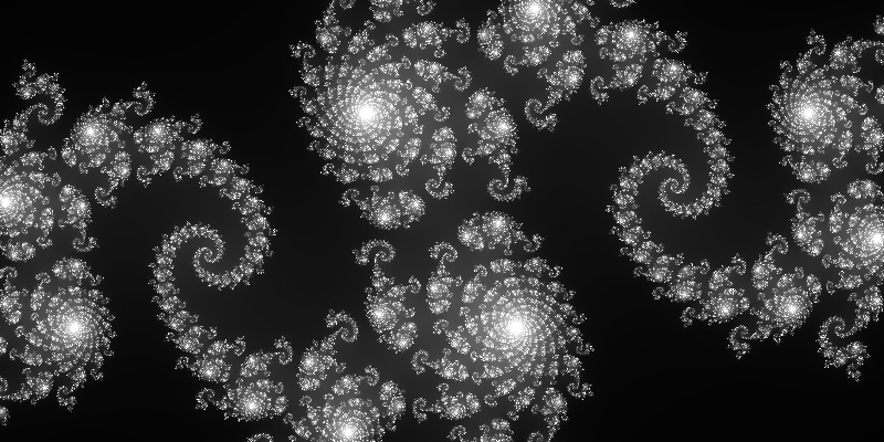 Figure 2.2 – The Julia set generated by the preceding code