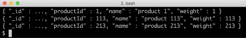 Figure 6.2: Accessing data stored in MongoDB