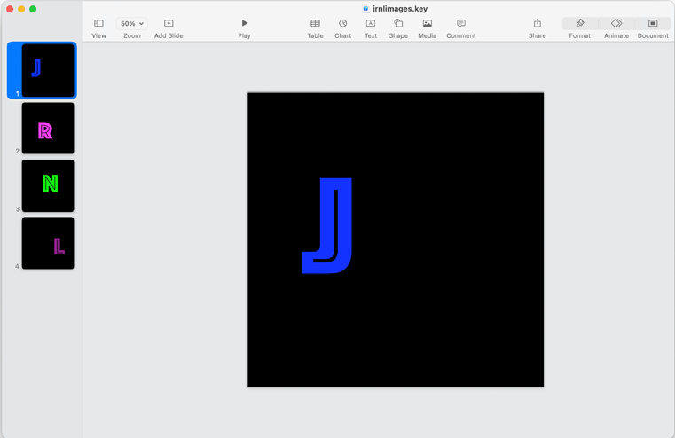 Figure 24.1: Contents of the JRNLImages file