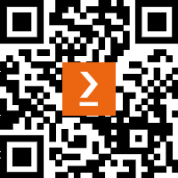 A qr code with a orange square AI-generated content may be incorrect.