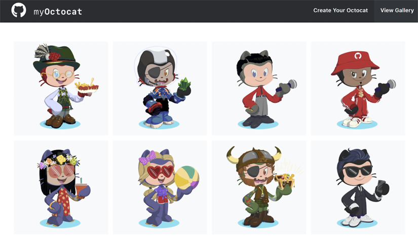 Figure 9.3: Different ways to do something playful with Mona