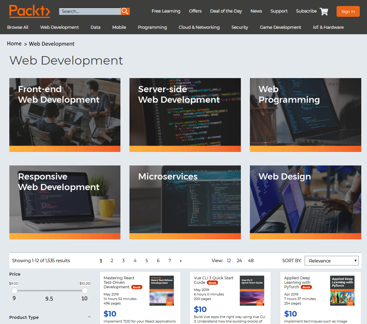 Packt Development Packt+ | Advance your knowledge in tech