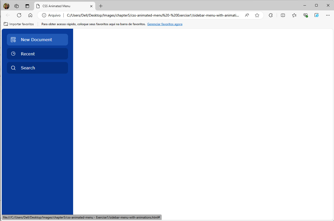 Figure 5.3 – Visual representation of the exercise coding