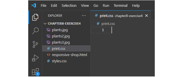 Figure 8.18: Project file structure