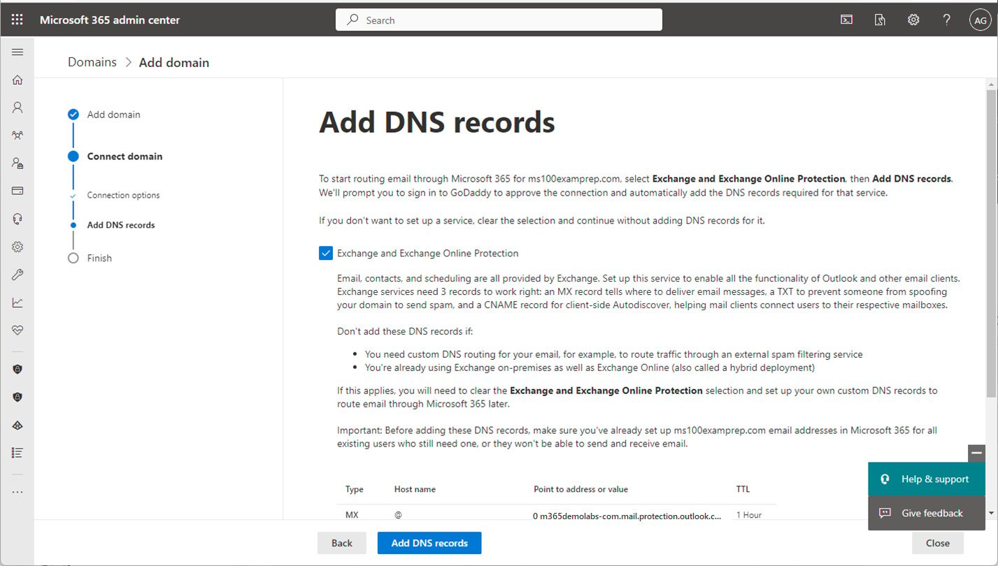 Figure 1.12 – Adding DNS records