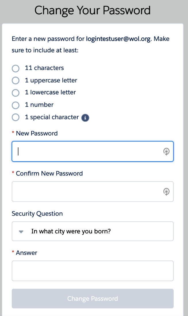 Figure 1.4: Set a password