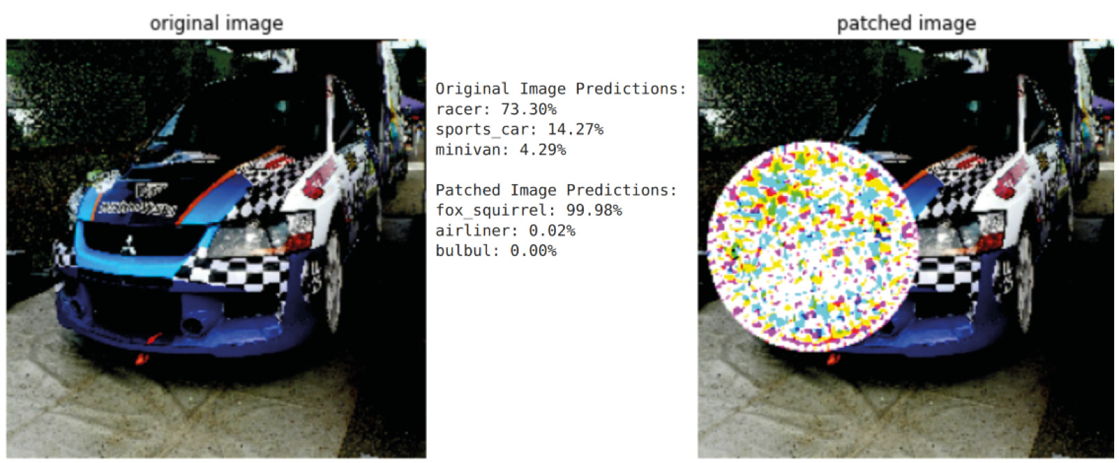 Figure 7.4 – The fox_squirrel misclassification