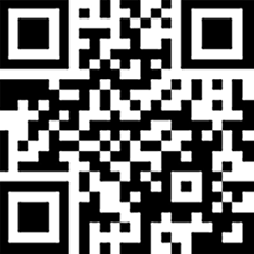 A qr code with black squares

Description automatically generated