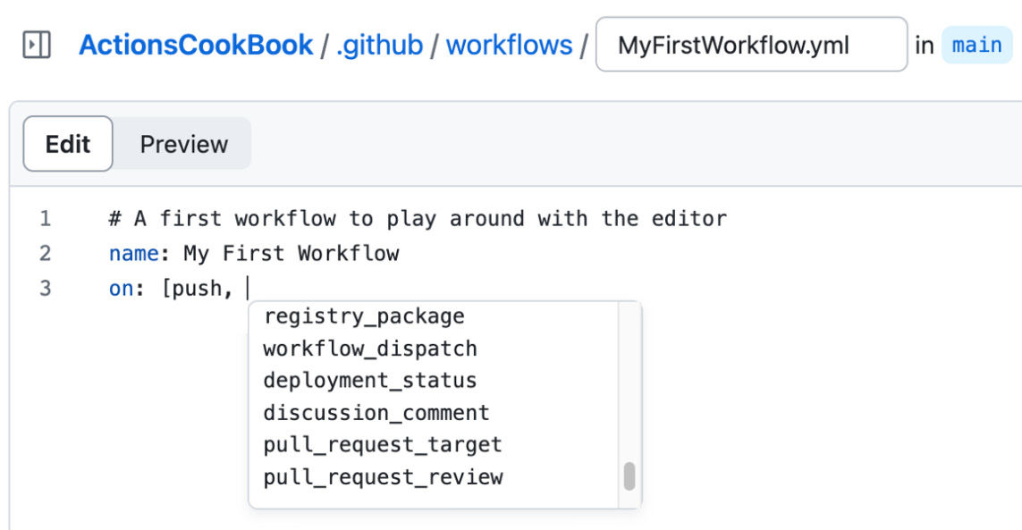 Figure 1.11 – Autocomplete works also inside squared brackets