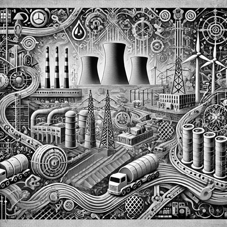 Figure 1.1 – A tapestry representing critical infrastructure