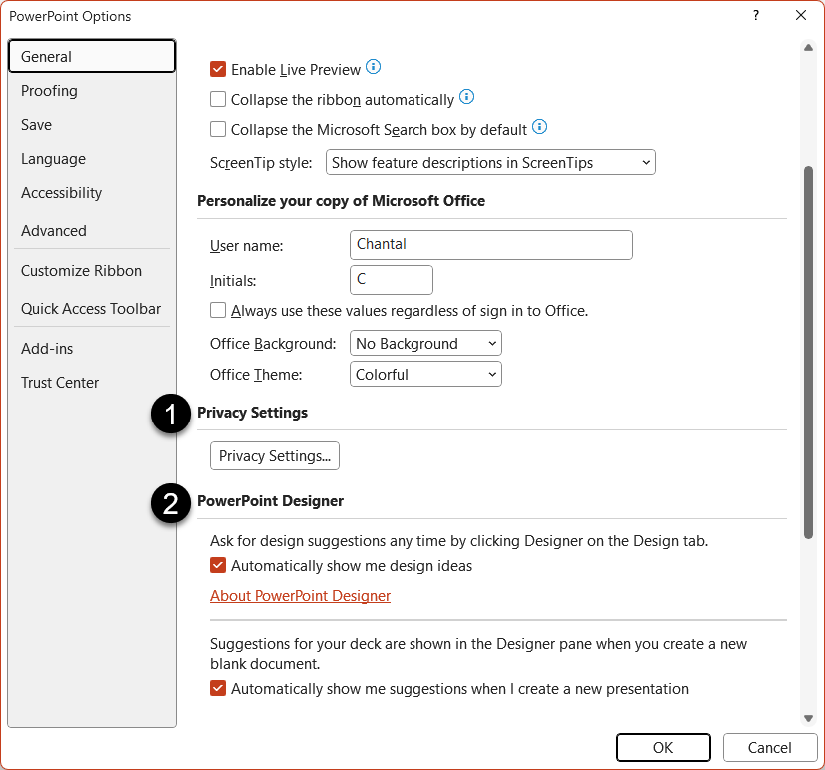 Microsoft Powerpoint Advanced Graphics Using Artificial Intelligence to Improve Your Visuals | Microsoft ...