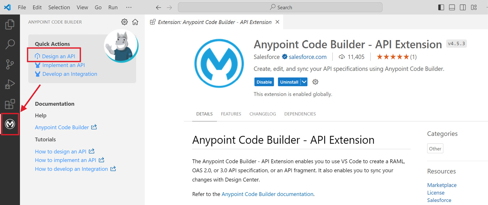 Figure 3.32 – Anypoint Code Builder