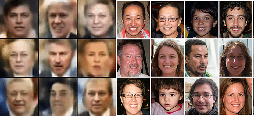 Figure 1.4: Sample images from a VAE24, 25