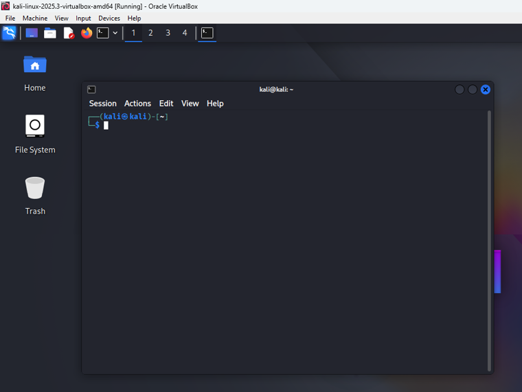 Figure 2.1 &ndash; Terminal window