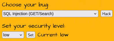 Figure 12.30 – Choose SQL Injection