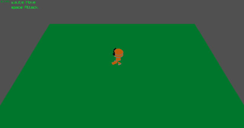 Figure 9.2 – The player-controlled character based on an FSM