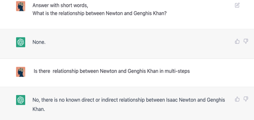 Figure 1.2: Hallucination with LLM