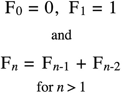 Figure 4.5: Definition of a Fibonacci sequence