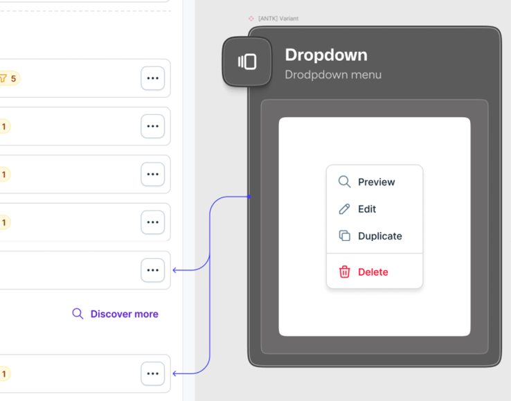 Figure 1.3 &ndash; Dropdown use case