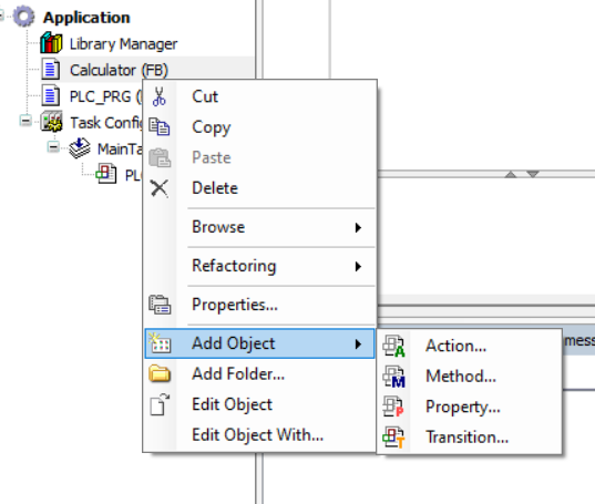 Figure 4.3: Adding a method