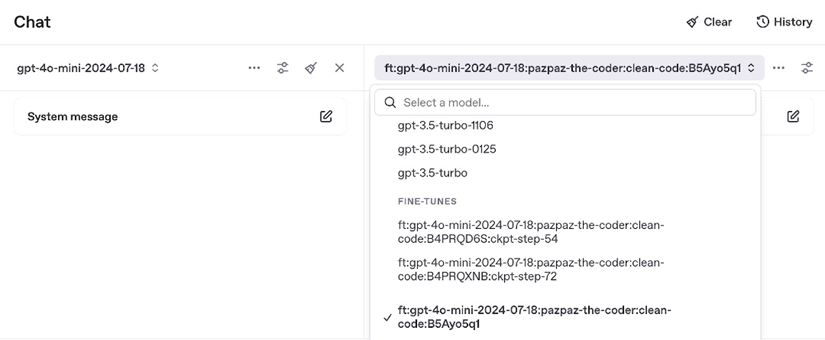 Figure 11.13: Adding a model for comparison
