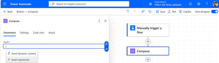 Figure 9.7 – Adding an expression