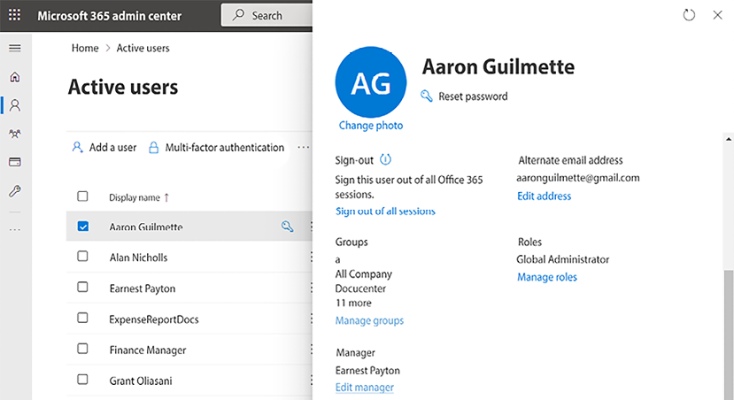 Figure 12.21 – Configuring a manager