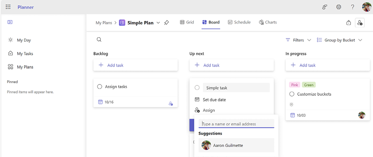 Figure 15.10 – Configuring the task