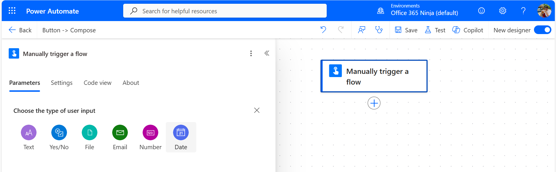Figure 9.6 – Adding a date input type
