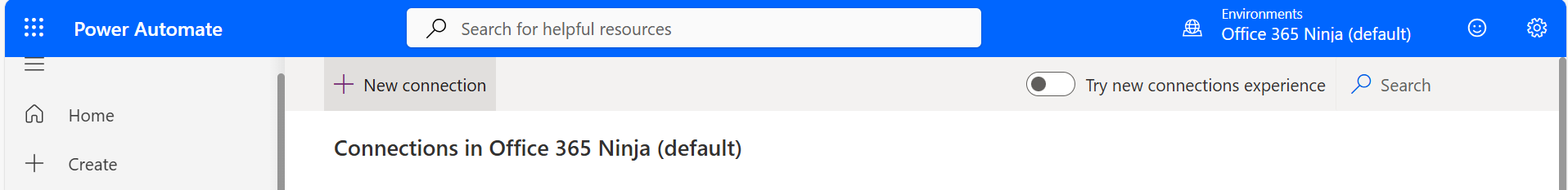 Figure 13.10 - Creating a new connection