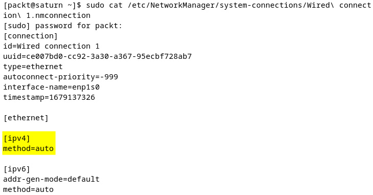 Figure 7.12 – New configuration keyfile