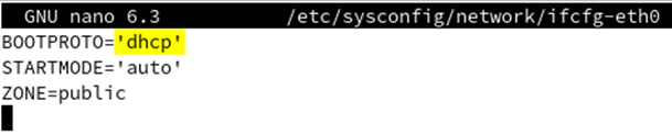 Figure 7.19 – Information provided by the configuration file