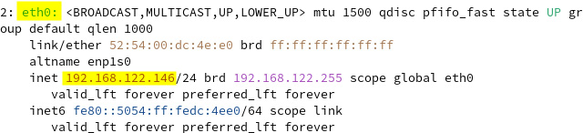 Figure 7.21 – IP and device information