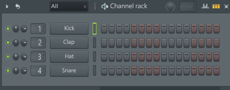 Figure 1.5 – Channel Rack opened
