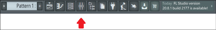 Figure 1.20 – Mixer icon in the Toolbar
