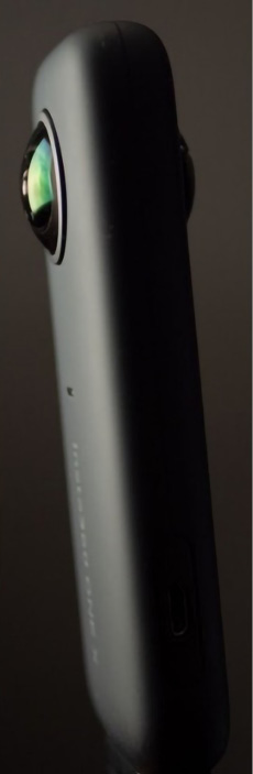 Figure 2.11: An Insta360 ONE X, seen from the side