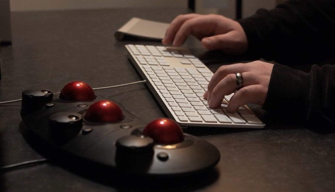 Figure 2.16: A related keyboard shot that you could use to cover an edit? That&rsquo;s B-roll (from Brad Olsen&rsquo;s Off the Tracks)