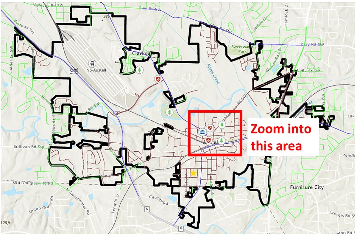 Figure 2.11 – Zoom into this area