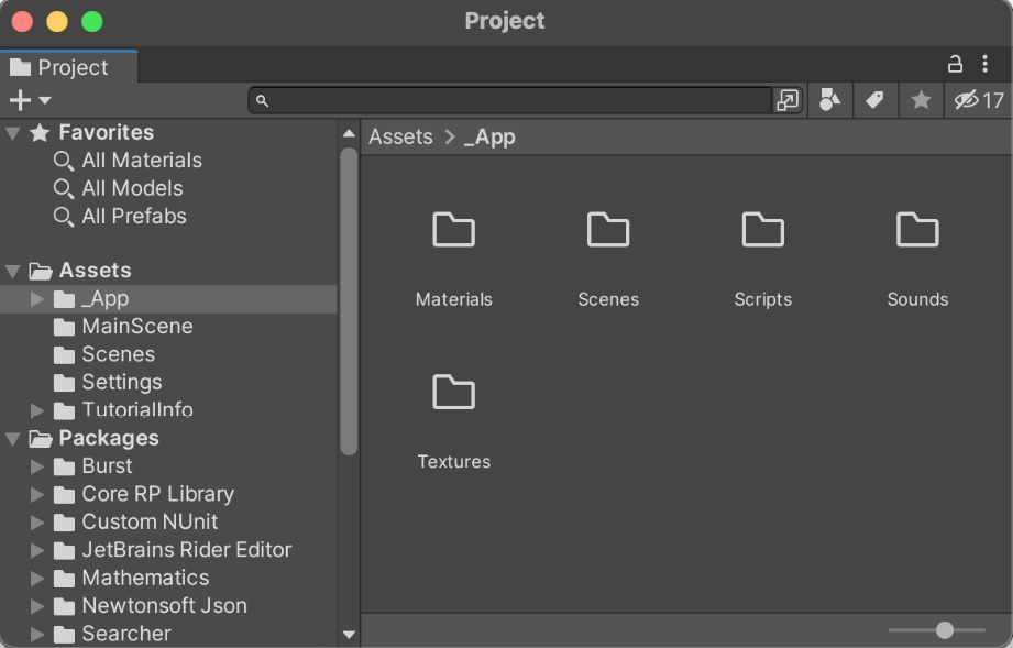 Figure 1.20 – Custom organization