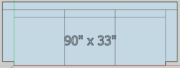 Figure 1.14: Completed sofa