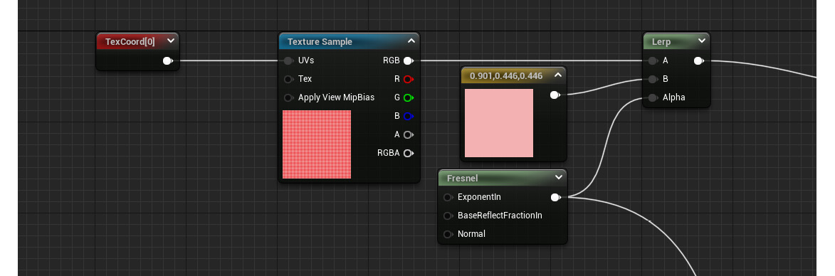 Figure 2.19 – A look at the current state of the material graph