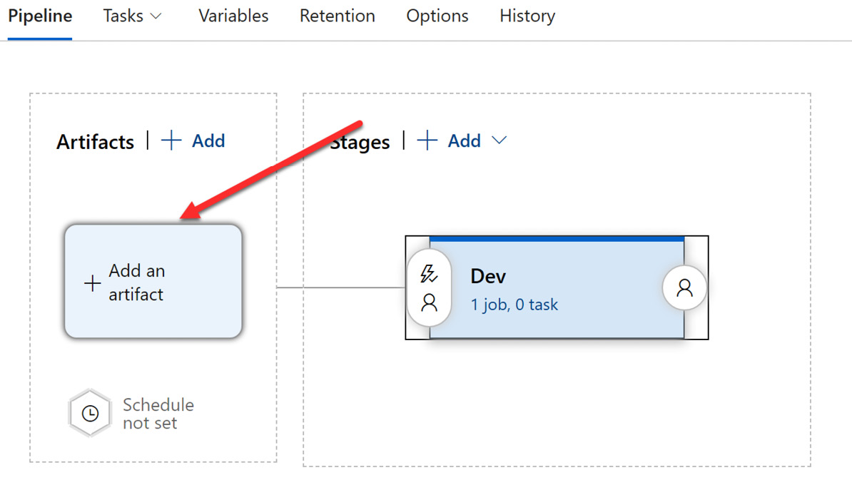 Figure 12.26 – Azure Pipelines – Artifacts