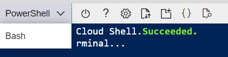 Figure 1.5 – Selecting a tool in Cloud Shell