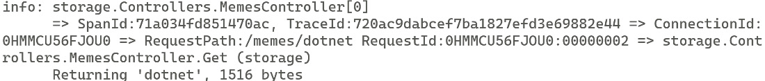 Figure 1.3 – Logs include span context and can be correlated to other signals