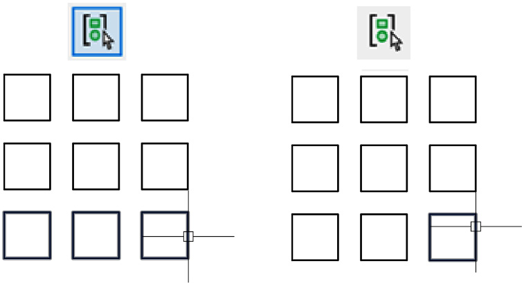 Figure 2.28: GROUP Selection ON/OFF