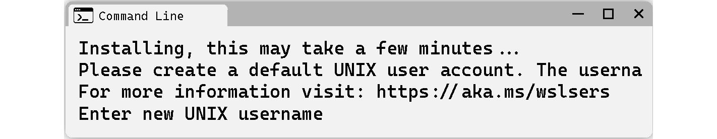 Figure 1.6 – Finishing up the Ubuntu installation