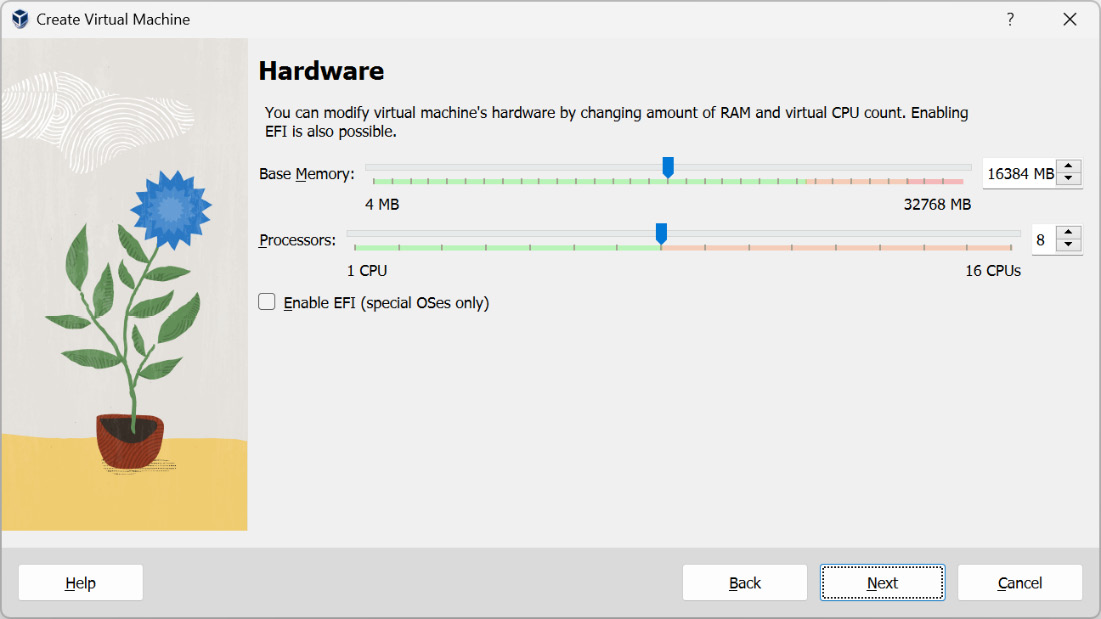 Figure 1.10 – Assigning hardware