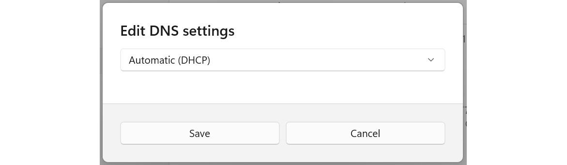 Figure 1.24 – Changing Automatic to Manual